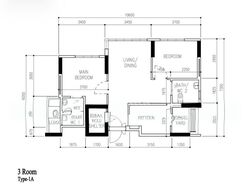Blk 104A Alkaff Courtview (Toa Payoh), HDB 3 Rooms #527436311
